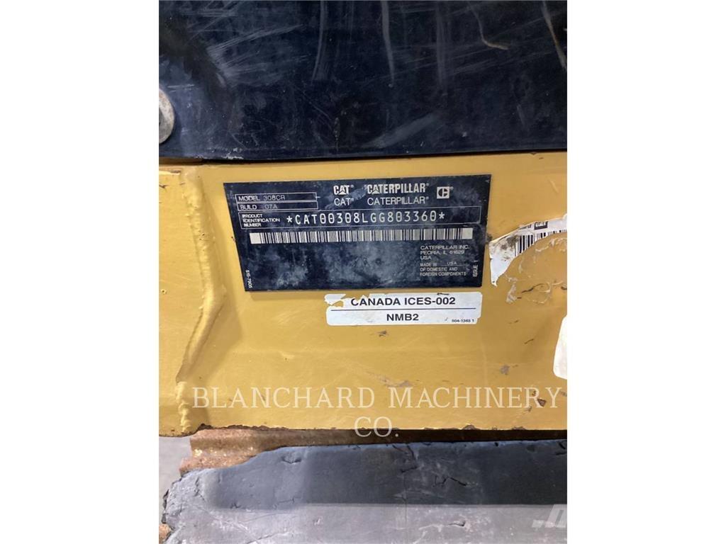 CAT 308CR Excavadoras de cadenas