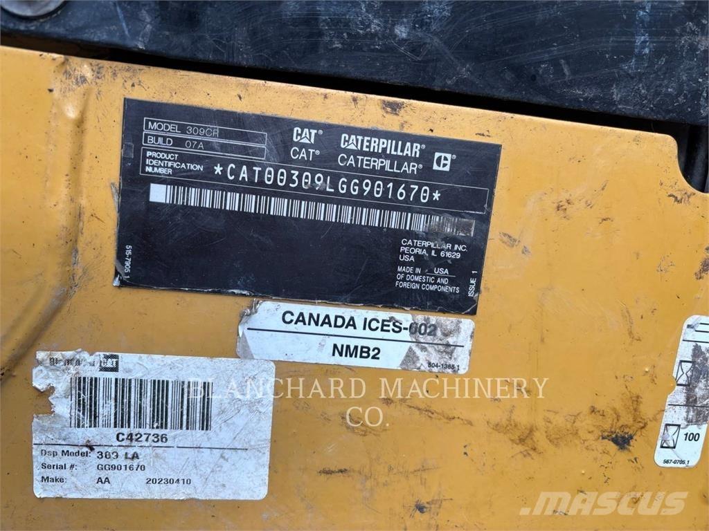 CAT 309CR Excavadoras de cadenas