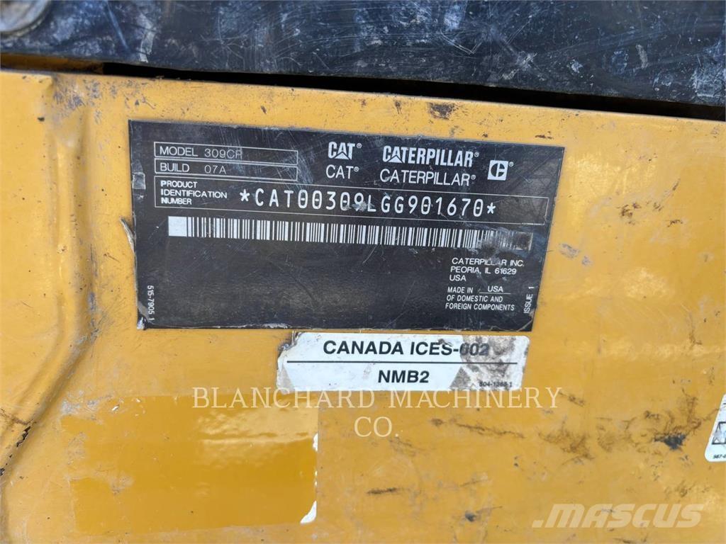 CAT 309CR Excavadoras de cadenas