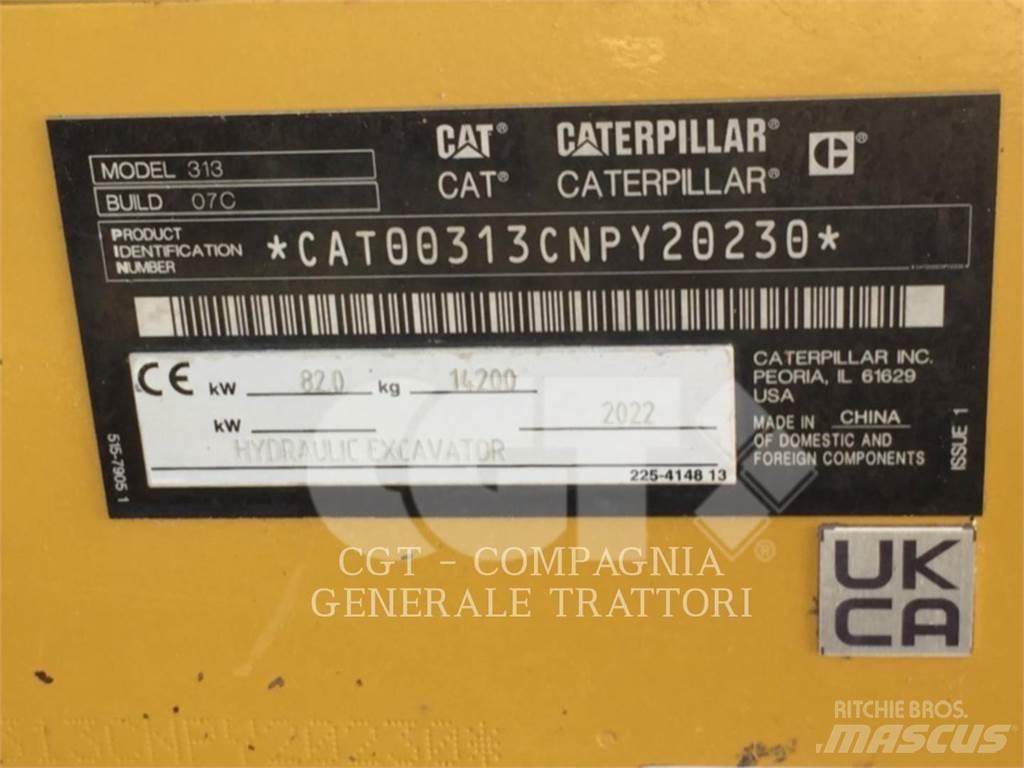 CAT 313 NG Excavadoras de cadenas