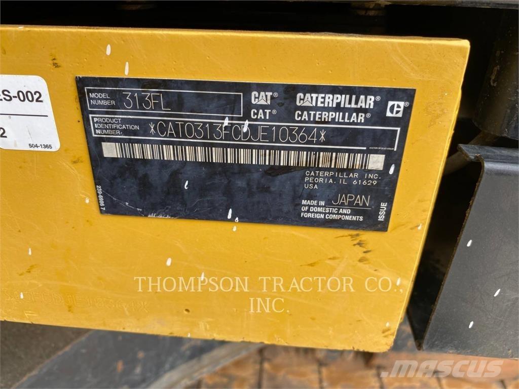 CAT 313FL Excavadoras de cadenas