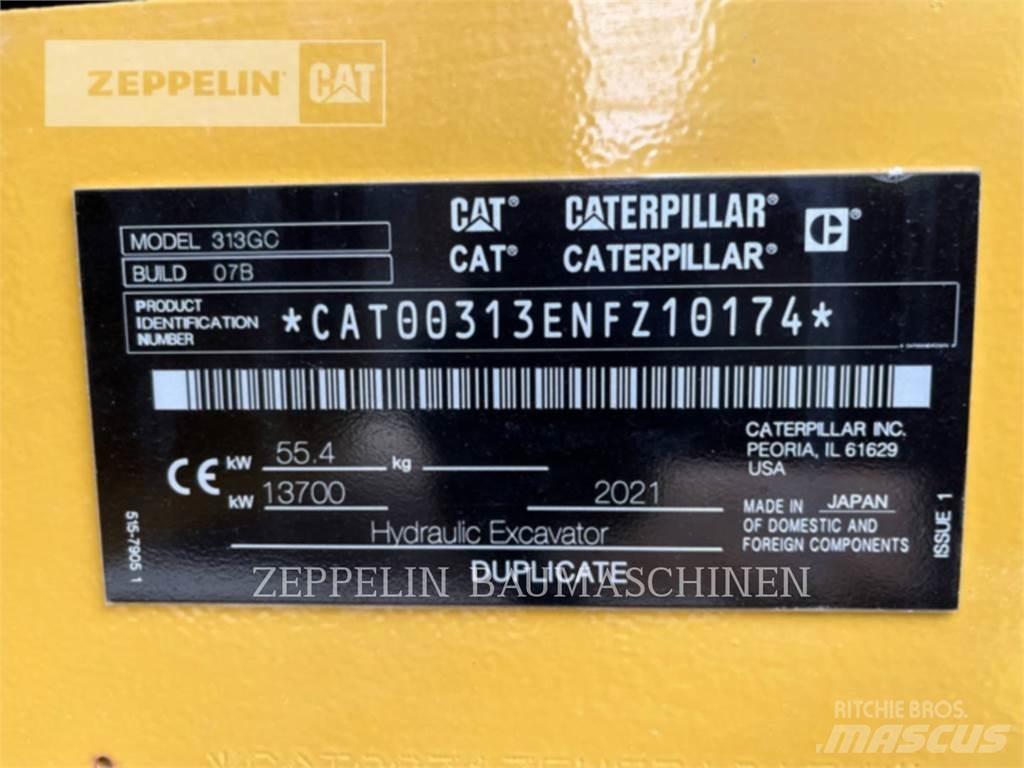 CAT 313GC Excavadoras de cadenas