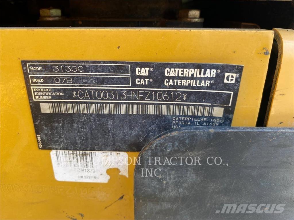 CAT 313GC Excavadoras de cadenas