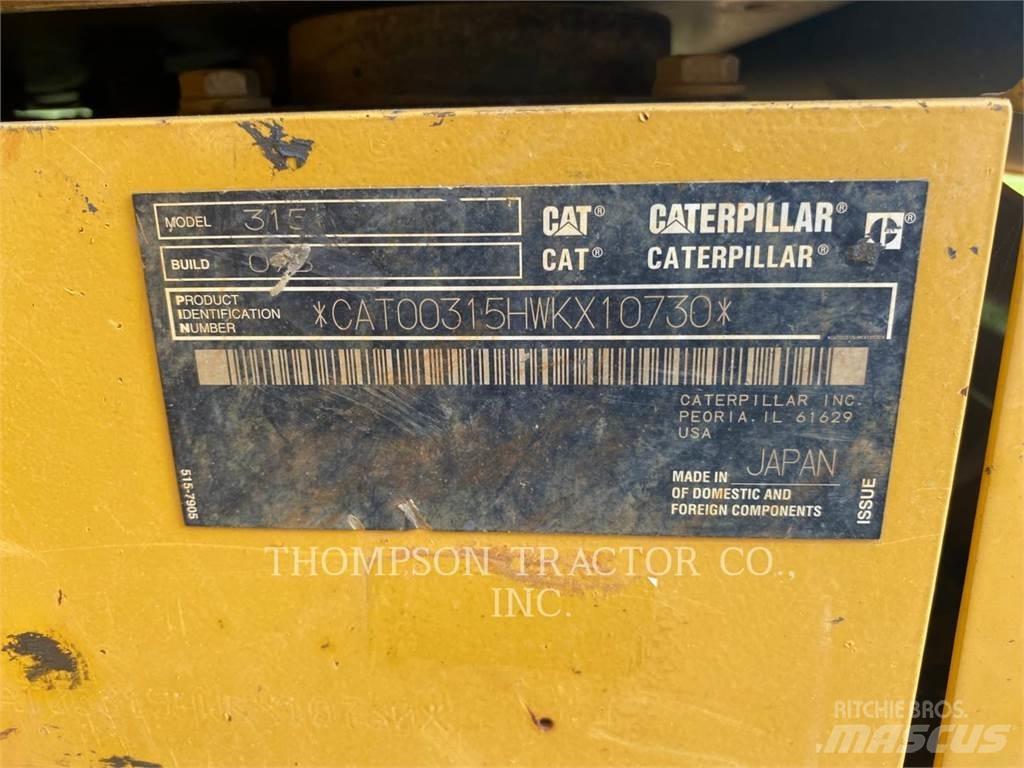 CAT 315 Excavadoras de cadenas
