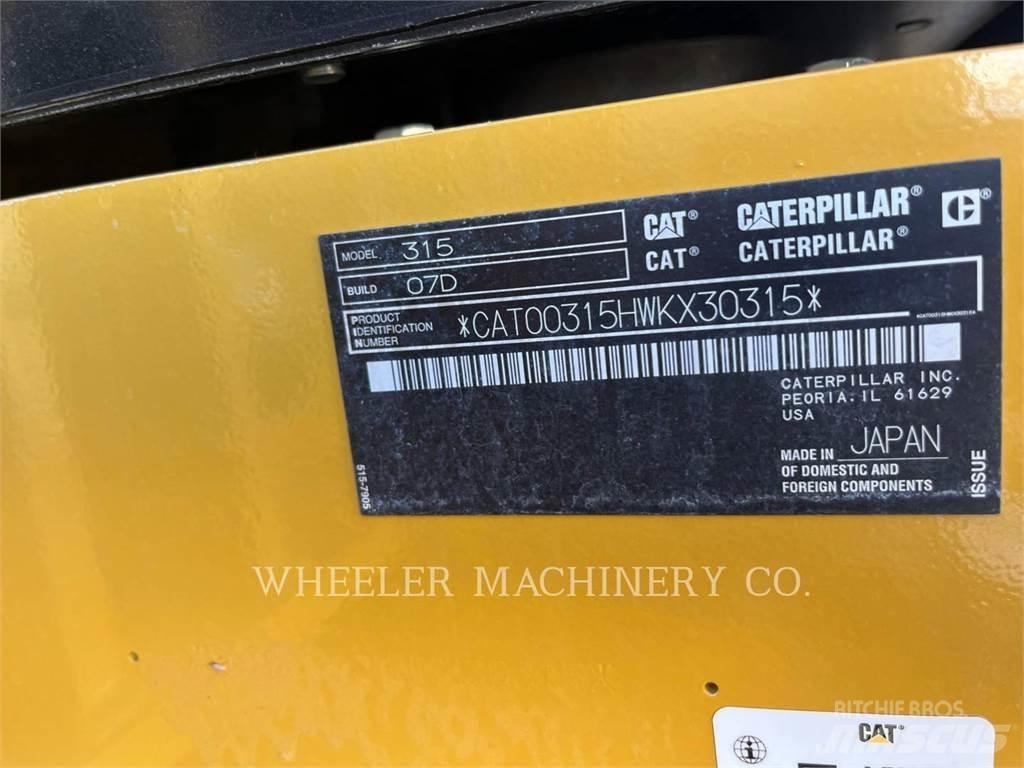 CAT 315 CF Excavadoras de cadenas