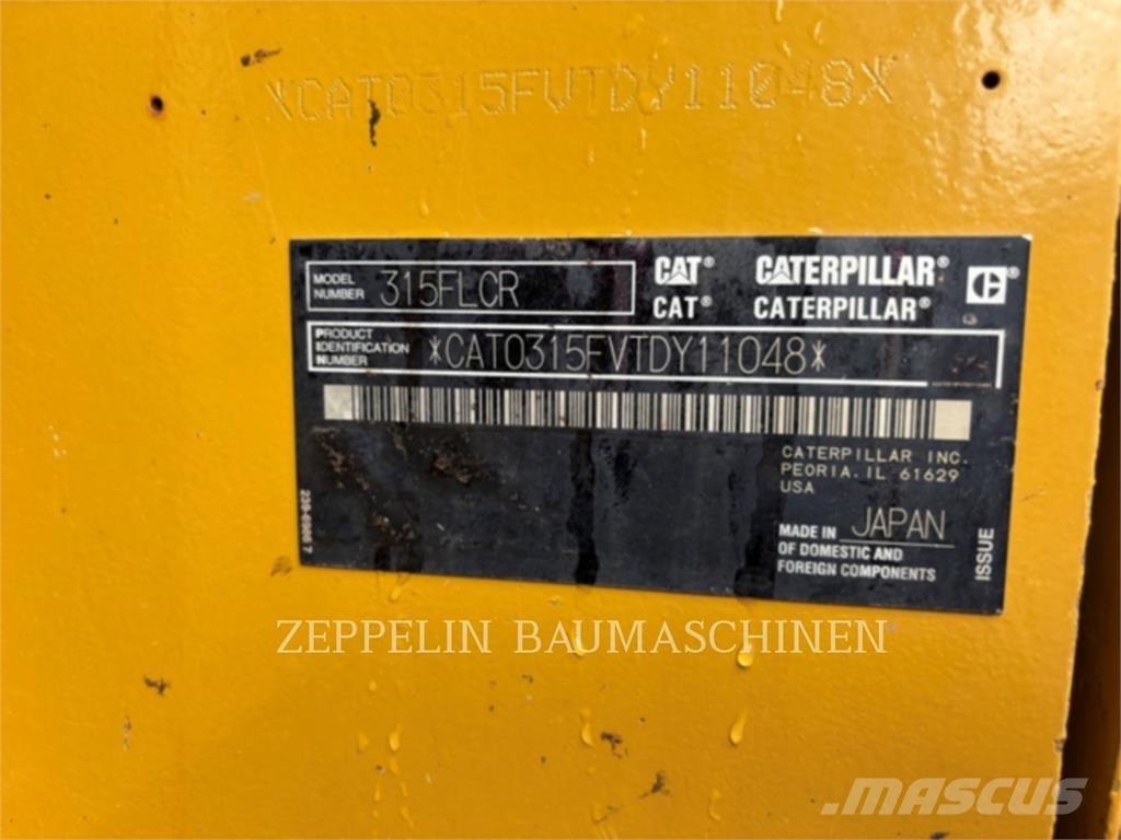 CAT 315FL Excavadoras de cadenas