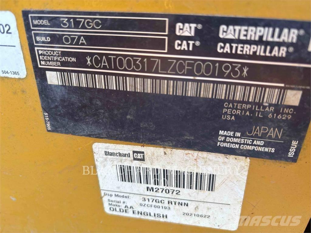 CAT 317 GC Excavadoras de cadenas