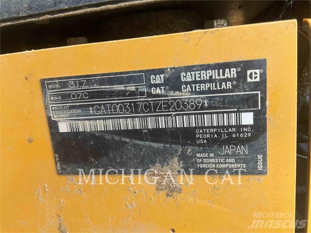 CAT 317 PQZ1 Excavadoras de cadenas