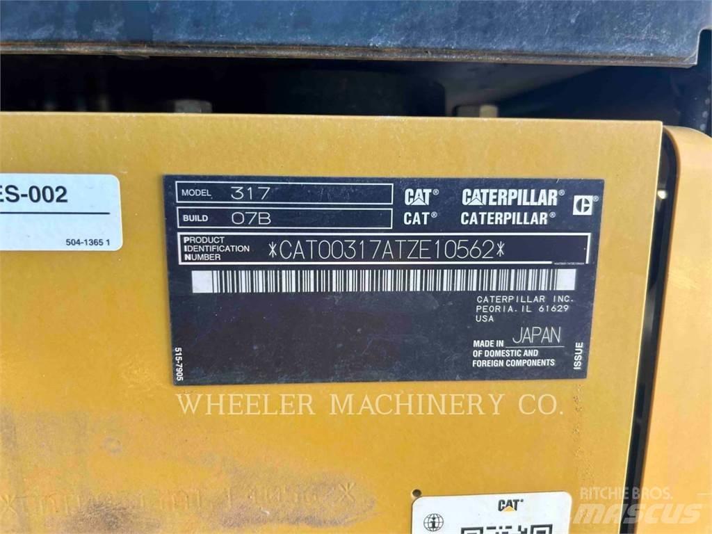CAT 317 TH Excavadoras de cadenas