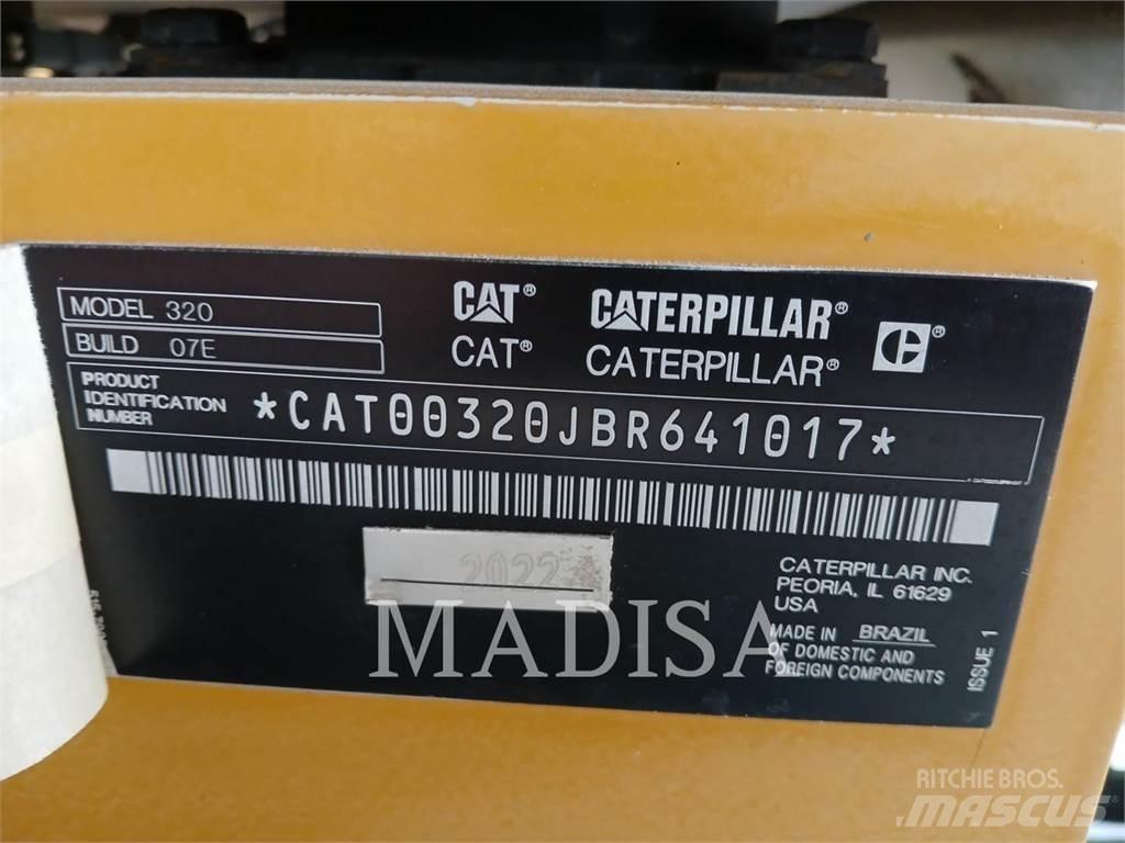 CAT 320 Excavadoras de cadenas