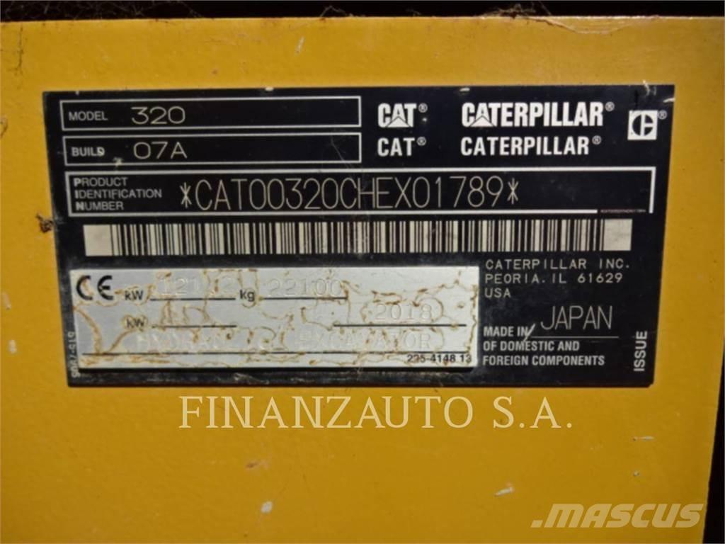 CAT 320 Excavadoras de cadenas
