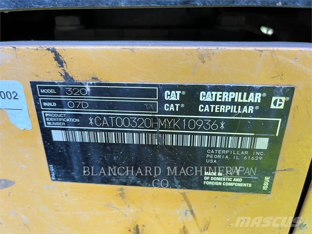 CAT 320 Excavadoras de cadenas