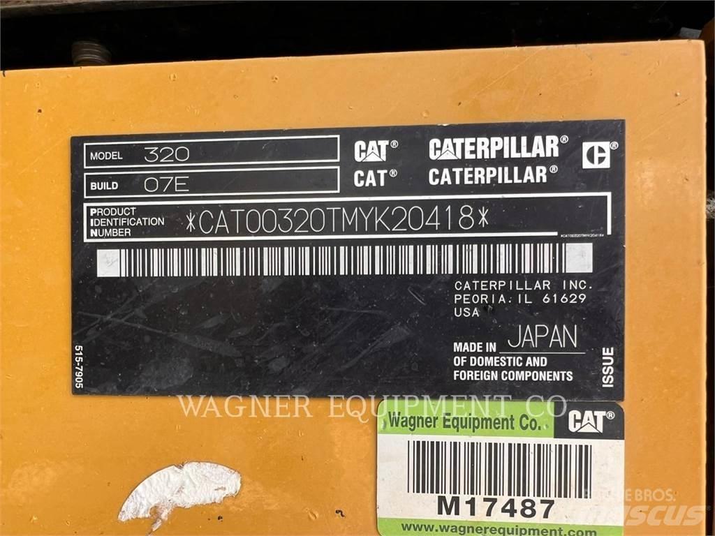 CAT 320 Excavadoras de cadenas