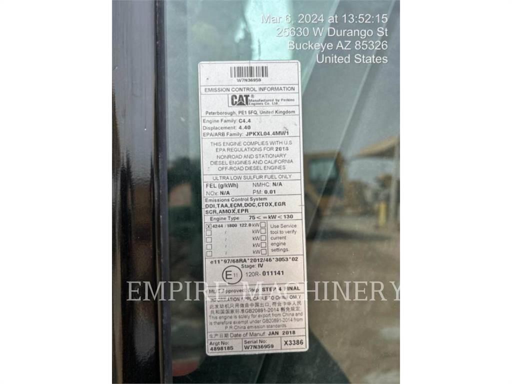 CAT 320-07 P Excavadoras de cadenas