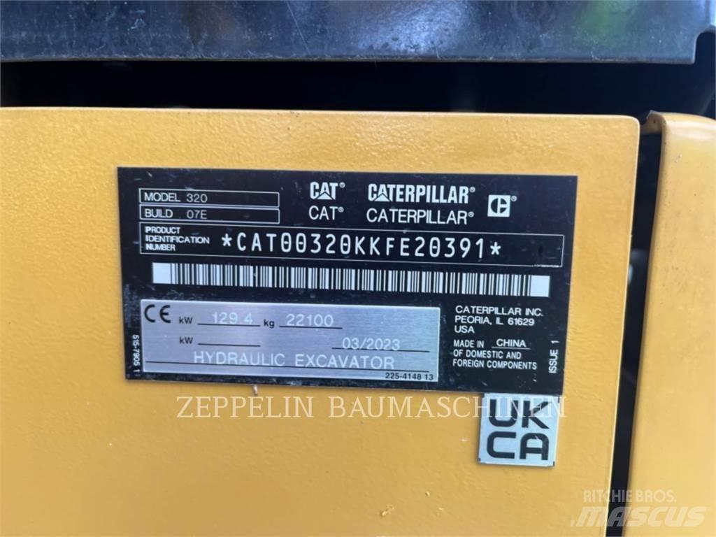 CAT 320-07D Excavadoras de cadenas