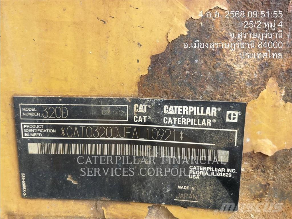 CAT 320D Excavadoras de cadenas