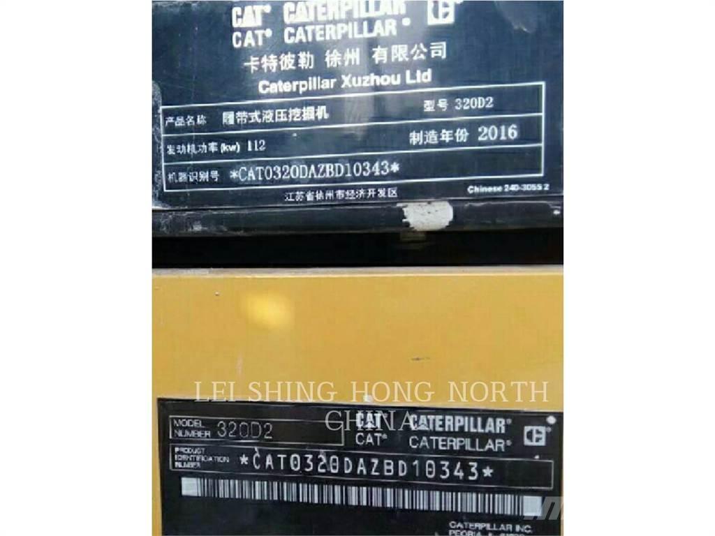 CAT 320D2 Excavadoras de cadenas