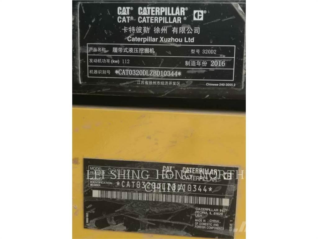 CAT 320D2 Excavadoras de cadenas