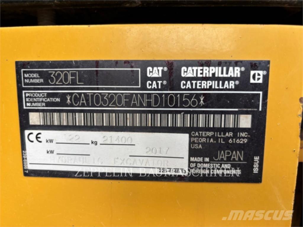 CAT 320FL Excavadoras de cadenas