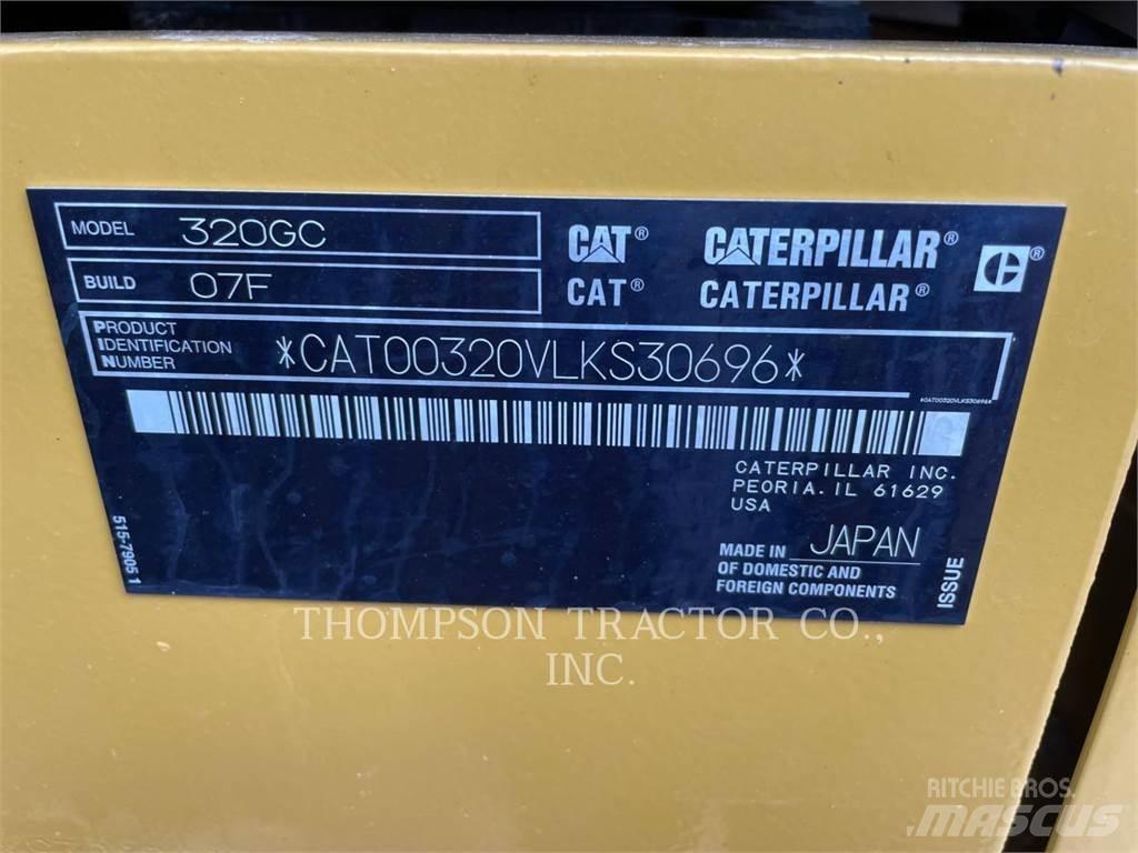 CAT 320GC Excavadoras de cadenas