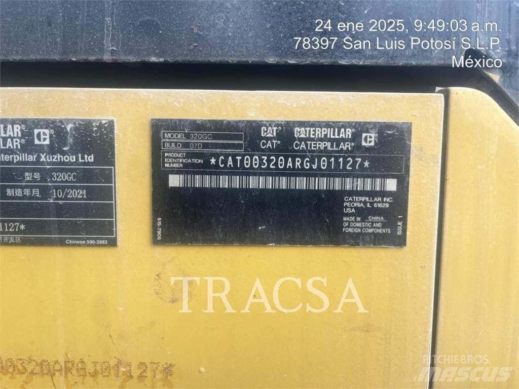 CAT 320GC Excavadoras de cadenas