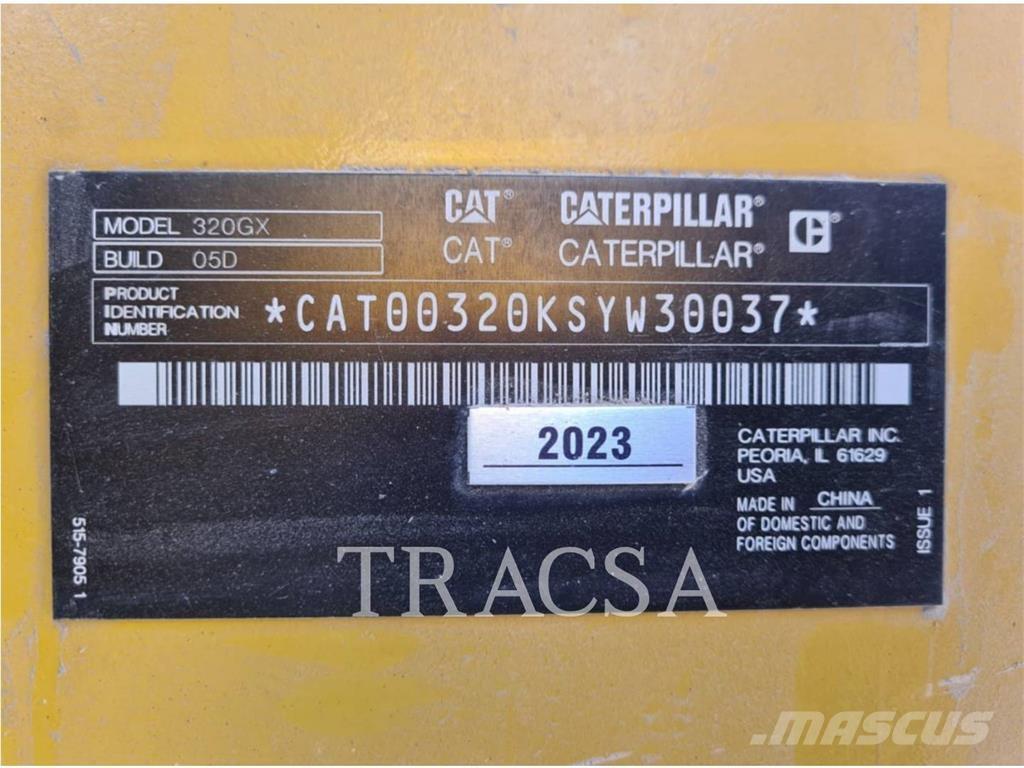 CAT 320GX Excavadoras de cadenas