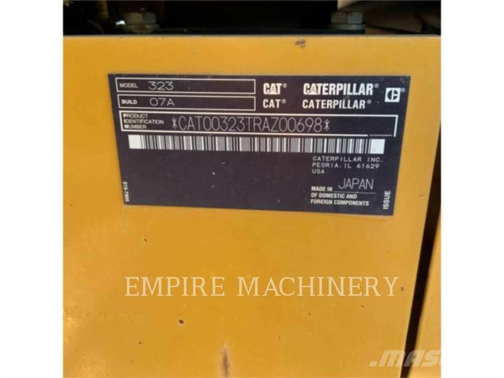 CAT 323-07 Excavadoras de cadenas
