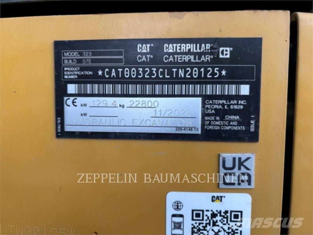 CAT 323-07D Excavadoras de cadenas