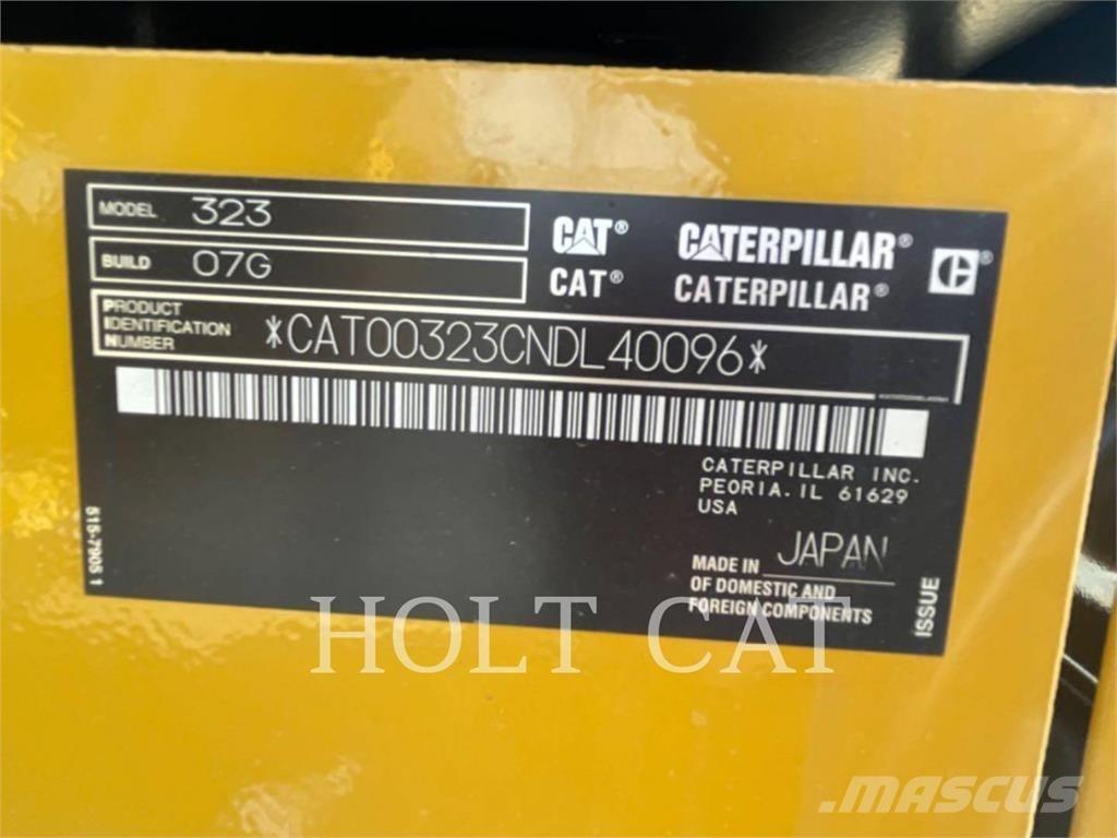 CAT 323 TC Excavadoras de cadenas