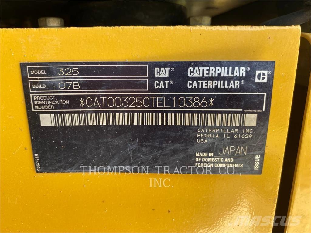 CAT 325 Excavadoras de cadenas