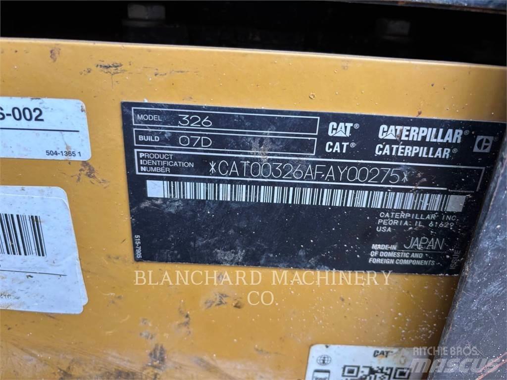 CAT 326 Excavadoras de cadenas