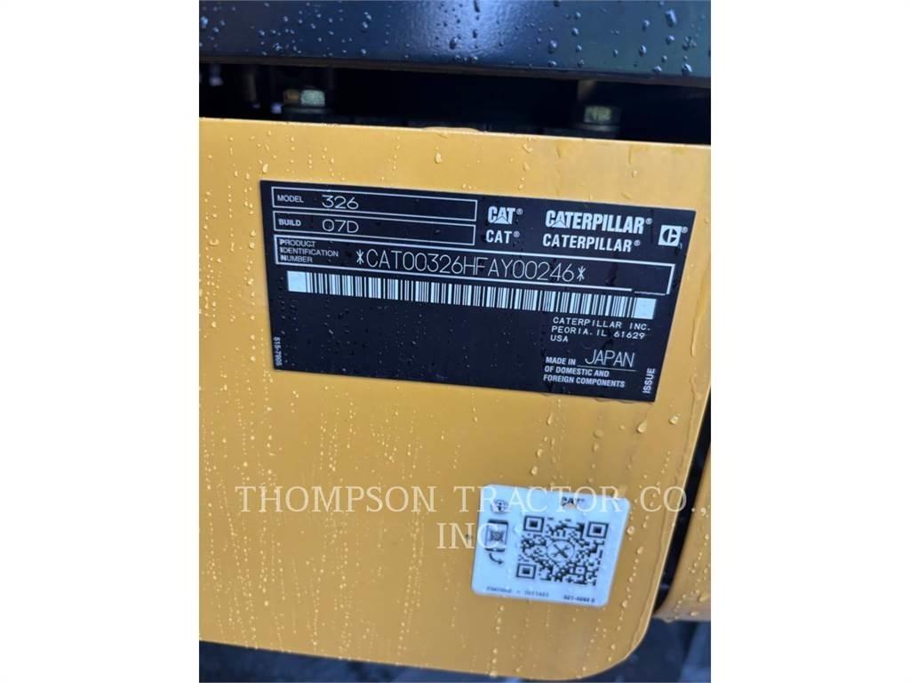 CAT 326 Excavadoras de cadenas