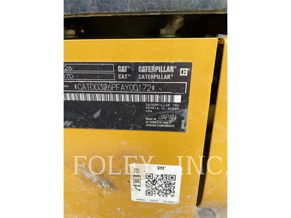 CAT 326-07 Excavadoras de cadenas