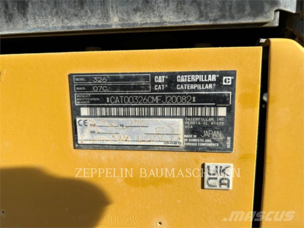 CAT 326-07 Excavadoras de cadenas