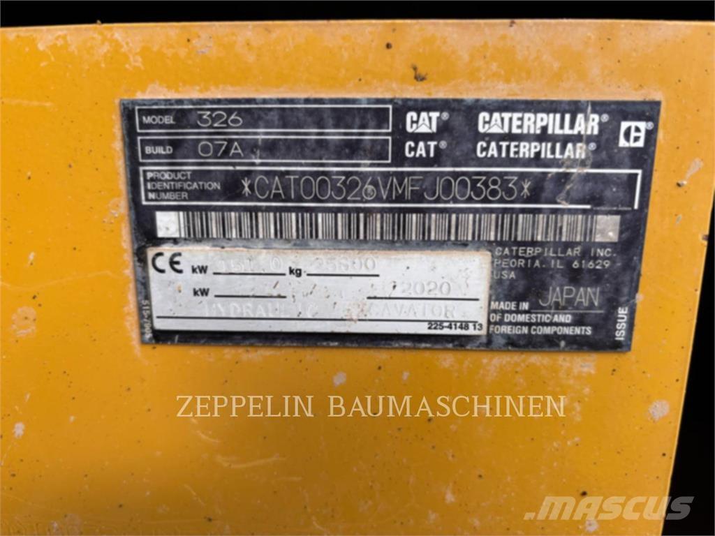 CAT 326-07A Excavadoras de cadenas