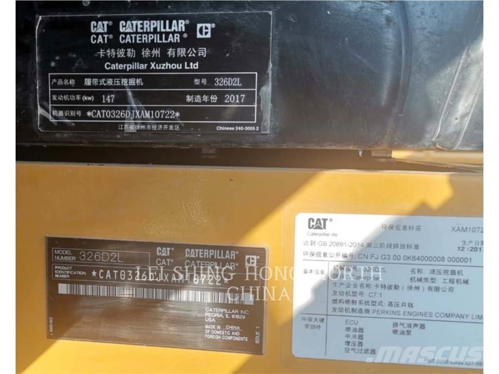 CAT 326D2L Excavadoras de cadenas