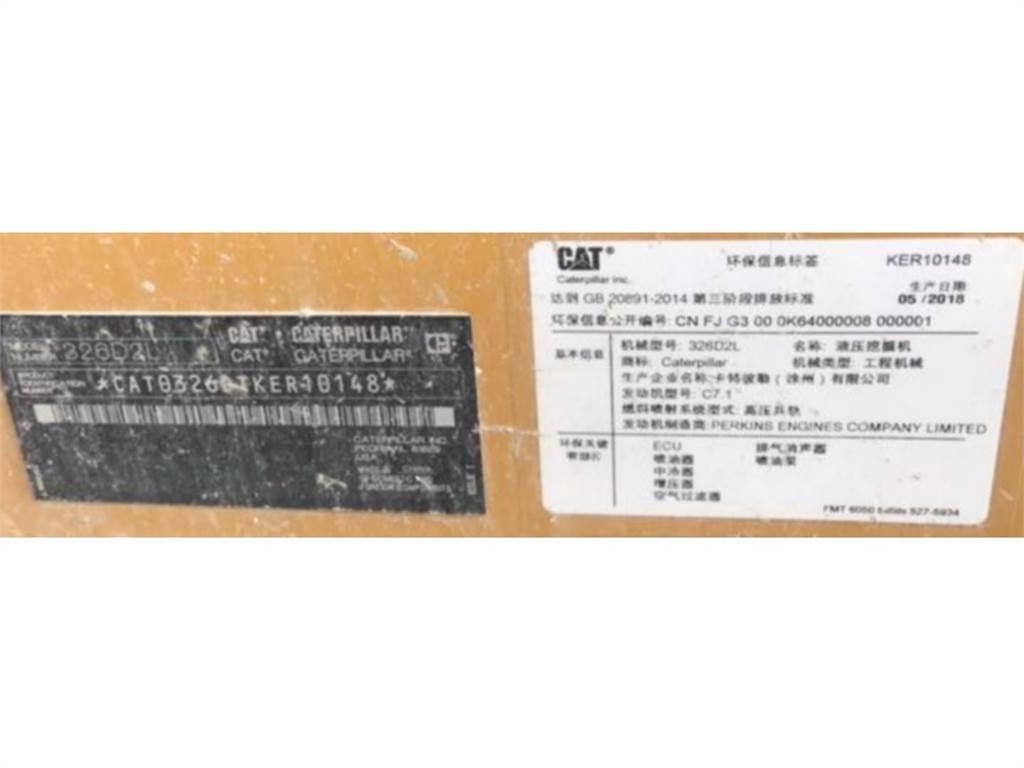 CAT 326D2L Excavadoras de cadenas