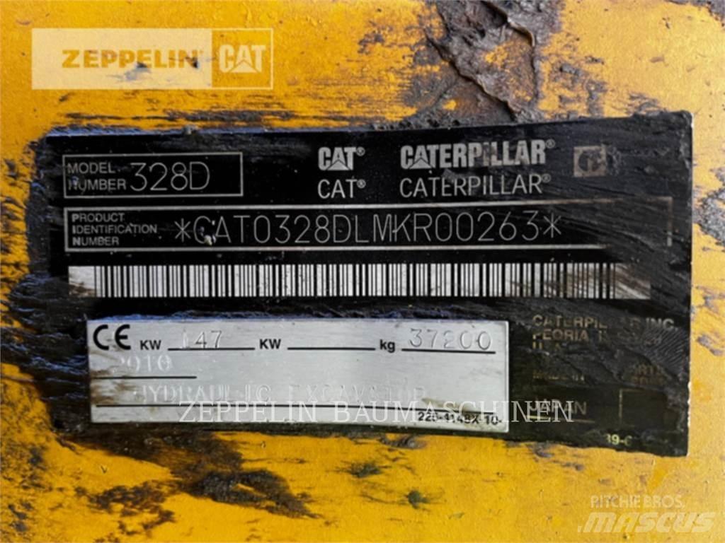 CAT 328DTUNNEL Excavadoras de cadenas