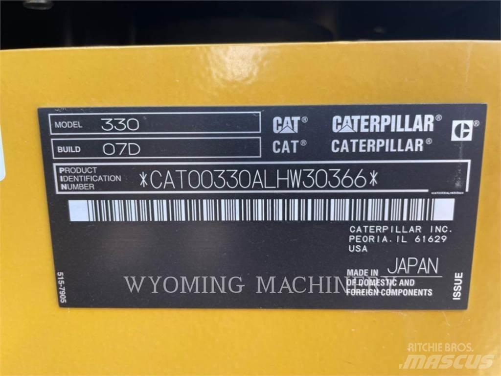CAT 330 Excavadoras de cadenas