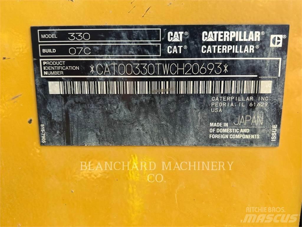 CAT 330 Excavadoras de cadenas