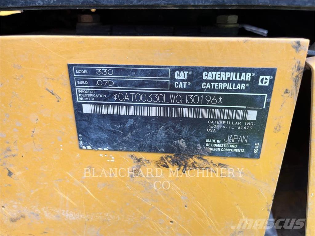 CAT 330 Excavadoras de cadenas