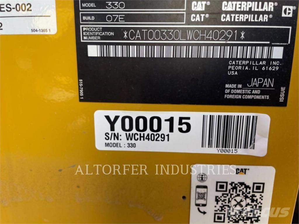 CAT 330-07 Excavadoras de cadenas