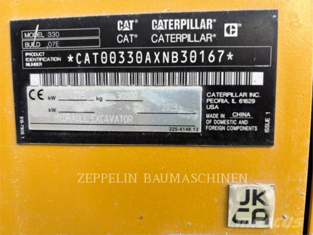 CAT 330-07 Excavadoras de cadenas