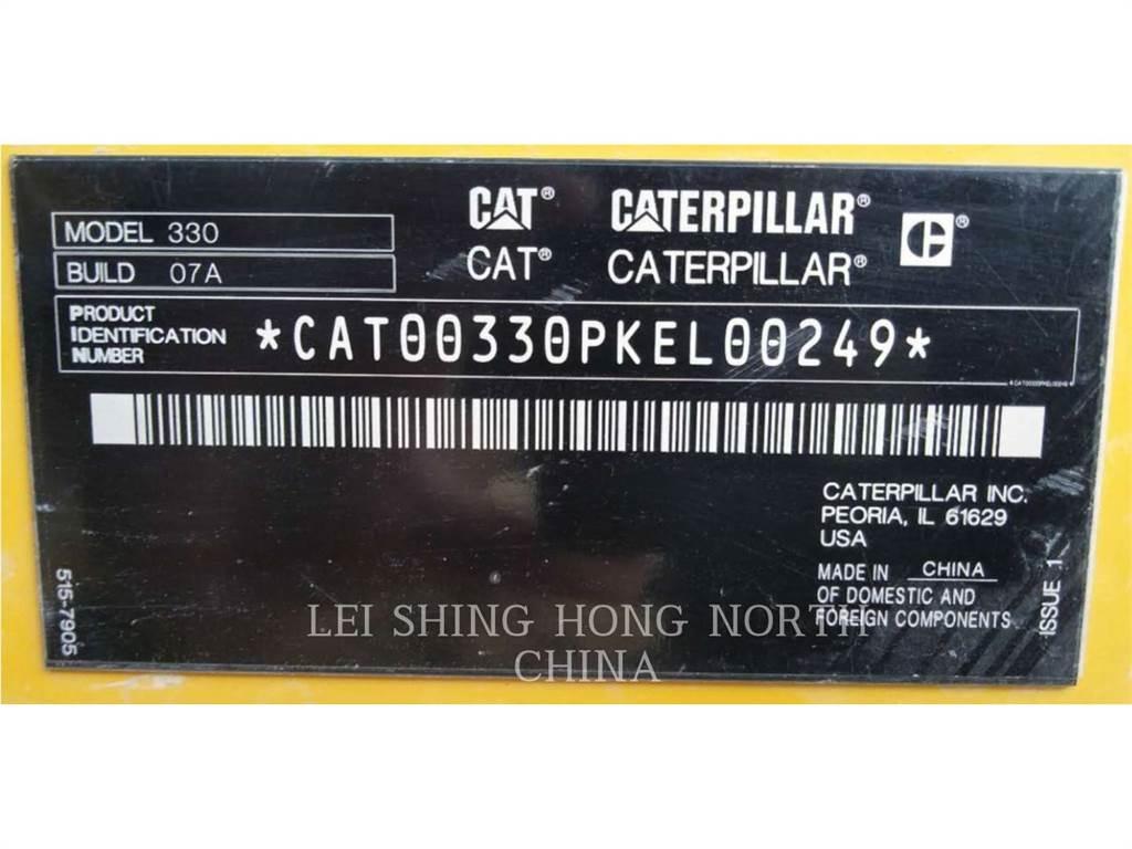 CAT 330-07 Excavadoras de cadenas