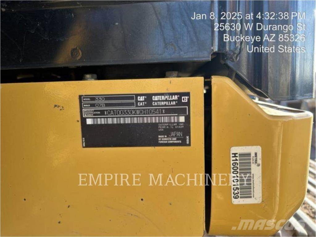 CAT 330-07 P Excavadoras de cadenas