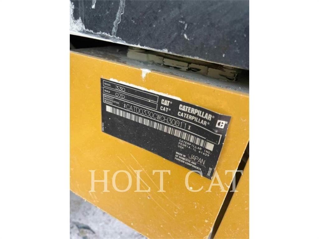 CAT 330 TC Excavadoras de cadenas