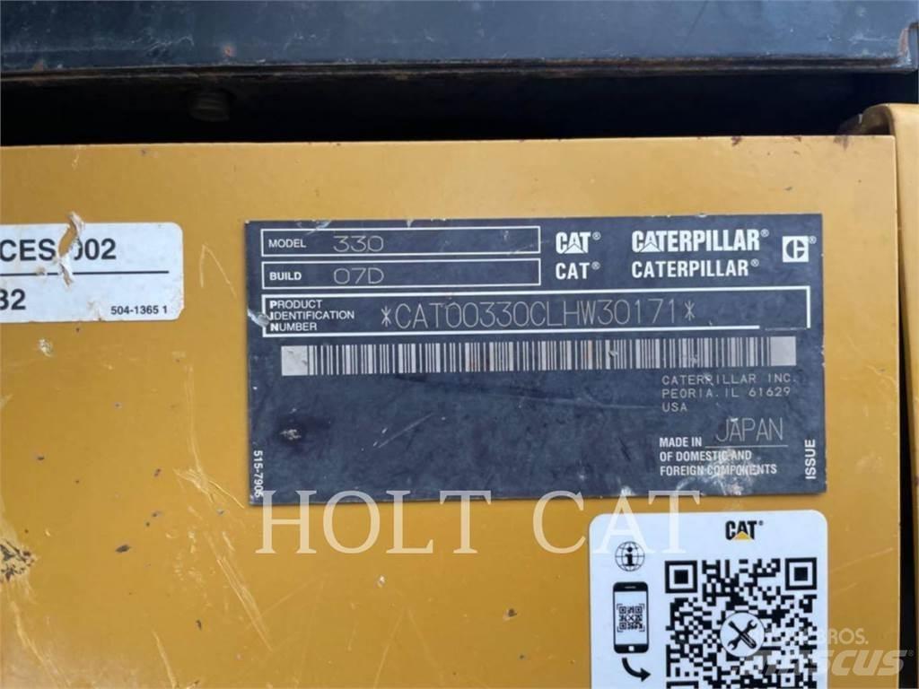 CAT 330 TC Excavadoras de cadenas