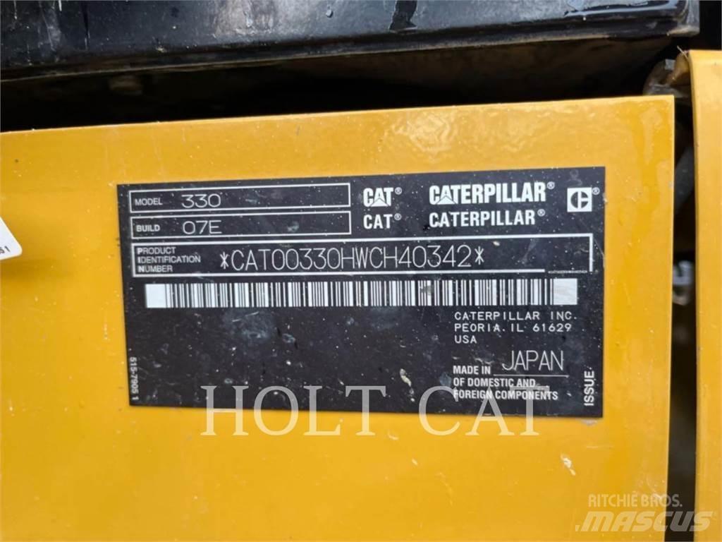 CAT 330 TC Excavadoras de cadenas