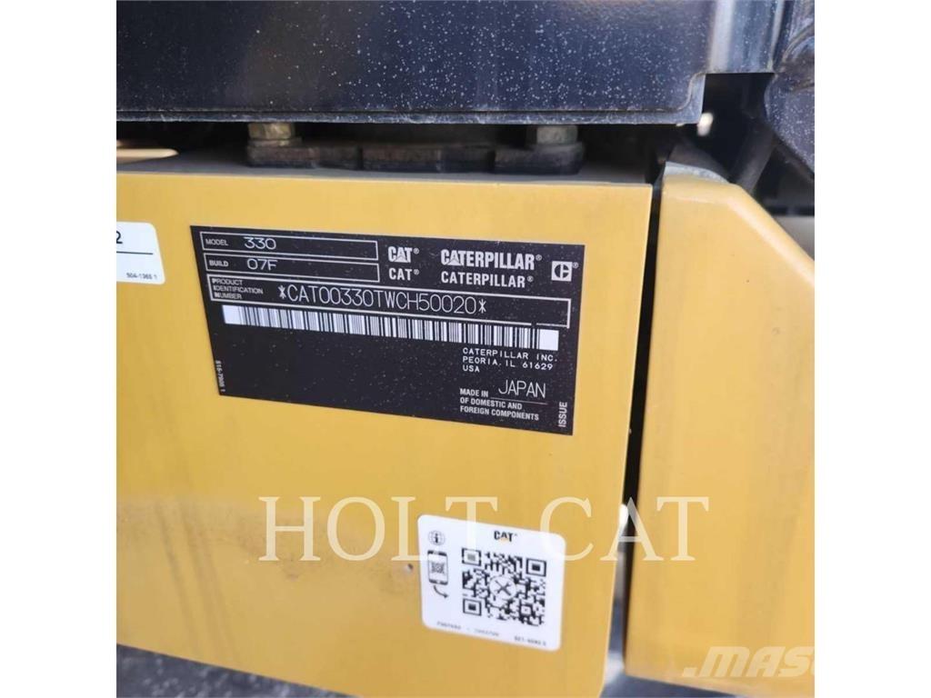 CAT 330 TC Excavadoras de cadenas