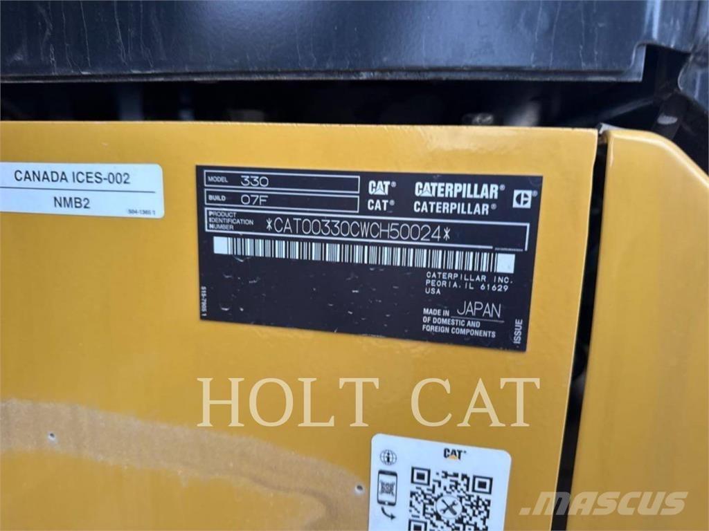 CAT 330 TC Excavadoras de cadenas